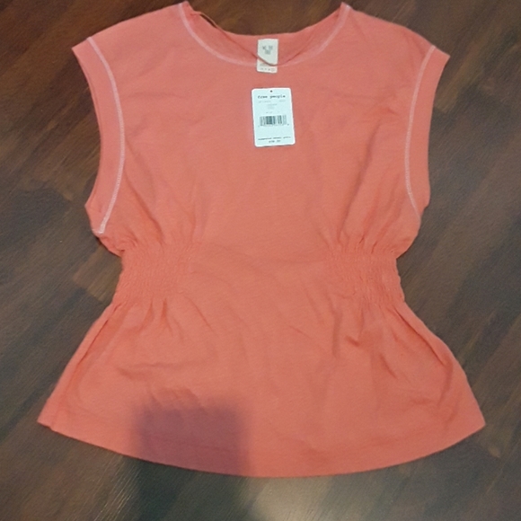 We The Free Tops - Free people salmon top.NWT.
